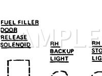 1986 Ford Mustang SVO 2.3 L4 GAS Wiring Diagram