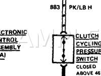1986 Ford Mustang LX 3.8 V6 GAS Wiring Diagram