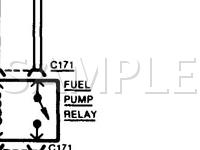1986 Ford Tempo GL 2.3 L4 GAS Wiring Diagram