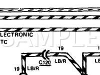 1986 Ford Thunderbird  5.0 V8 GAS Wiring Diagram