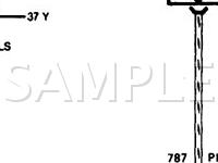 1986 Ford Thunderbird  3.8 V6 GAS Wiring Diagram