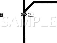 1986 Ford Thunderbird  3.8 V6 GAS Wiring Diagram
