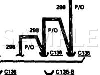 1986 Ford Thunderbird  5.0 V8 GAS Wiring Diagram