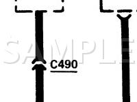 1986 Lincoln Town CAR  5.0 V8 GAS Wiring Diagram