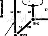 1987 Ford Aerostar  2.3 L4 GAS Wiring Diagram