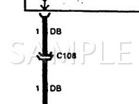 1987 Ford Aerostar  3.0 V6 GAS Wiring Diagram