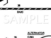 1987 Lincoln Mark VII LSC 5.0 V8 GAS Wiring Diagram