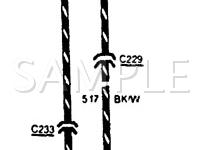 1987 Lincoln Continental  5.0 V8 GAS Wiring Diagram
