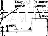 1987 Lincoln Mark VII LSC 5.0 V8 GAS Wiring Diagram