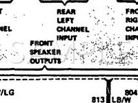 1987 Lincoln Continental  5.0 V8 GAS Wiring Diagram