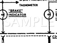 1987 Ford EXP Sporty 1.9 L4 GAS Wiring Diagram