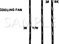 1987 Ford EXP Sporty 1.9 L4 GAS Wiring Diagram