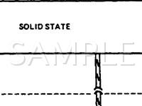 1987 Ford EXP Luxury 1.9 L4 GAS Wiring Diagram