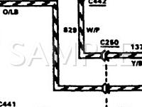 1987 Ford Mustang LX 5.0 V8 GAS Wiring Diagram