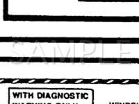 1987 Ford Taurus L 2.5 L4 GAS Wiring Diagram