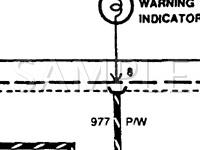 1987 Ford Taurus LX 3.0 V6 GAS Wiring Diagram