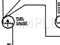 1987 Ford Tempo GL 2.3 L4 GAS Wiring Diagram