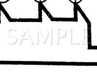 1987 Ford Tempo GL 2.3 L4 GAS Wiring Diagram