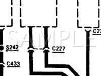 1987 Lincoln Town CAR  5.0 V8 GAS Wiring Diagram