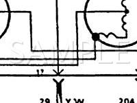 1988 Lincoln Mark VII LSC 5.0 V8 GAS Wiring Diagram