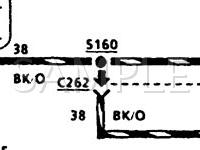 1988 Lincoln Mark VII Bill Blass 5.0 V8 GAS Wiring Diagram
