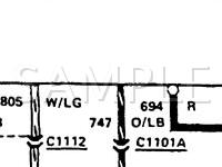 Repair Diagrams for 1988 Mercury Grand Marquis Engine, Transmission