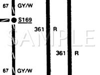 1988 Ford E-150 Econoline  4.9 L6 LPG Wiring Diagram