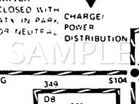 1988 Mercury Sable  3.0 V6 GAS Wiring Diagram