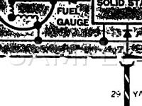 1988 Mercury Sable  3.8 V6 GAS Wiring Diagram