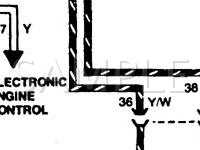 1989 Ford Aerostar  3.0 V6 GAS Wiring Diagram