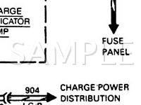 1989 Ford Bronco  5.0 V8 GAS Wiring Diagram