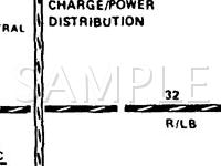 1989 Mercury Grand Marquis  5.0 V8 GAS Wiring Diagram