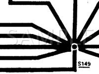 1989 Ford Escort LX 1.9 L4 GAS Wiring Diagram