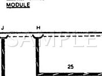 1989 Lincoln Mark VII Bill Blass 5.0 V8 GAS Wiring Diagram