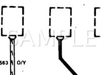 1989 Ford Mustang LX 2.3 L4 GAS Wiring Diagram