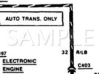 1989 Ford Mustang LX 5.0 V8 GAS Wiring Diagram