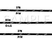 1989 Ford Mustang LX 5.0 V8 GAS Wiring Diagram