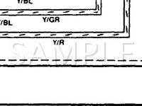 1989 Ford Probe LX 2.2 L4 GAS Wiring Diagram