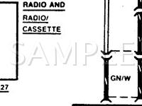 1989 Ford Probe LX 2.2 L4 GAS Wiring Diagram