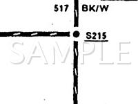 1990 Lincoln Town CAR Signature 5.0 V8 GAS Wiring Diagram