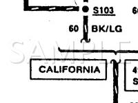 1990 Ford Country Squire  5.0 V8 GAS Wiring Diagram