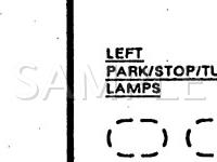 1990 Mercury Grand Marquis  5.0 V8 GAS Wiring Diagram