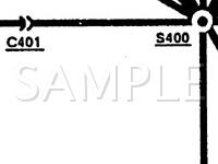 1990 Mercury Colony Park  5.0 V8 GAS Wiring Diagram