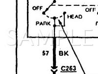 1990 Mercury Grand Marquis  5.0 V8 GAS Wiring Diagram