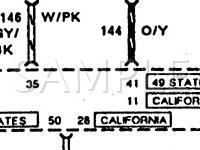 1990 Ford Country Squire LX 5.0 V8 GAS Wiring Diagram