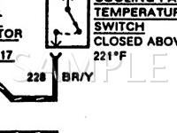 1990 Ford Escort Pony 1.9 L4 GAS Wiring Diagram