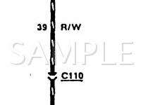 1990 Ford Mustang GT 5.0 V8 GAS Wiring Diagram