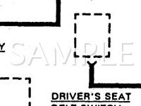 1990 Mercury Sable  3.0 V6 GAS Wiring Diagram