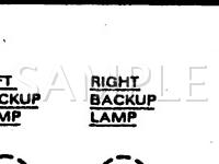1990 Ford Taurus L 3.0 V6 GAS Wiring Diagram