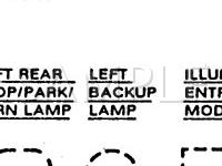 1990 Mercury Sable  3.8 V6 GAS Wiring Diagram